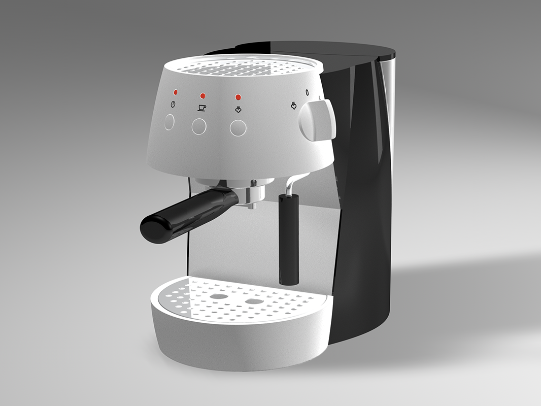 Espresso machine Seca front side view