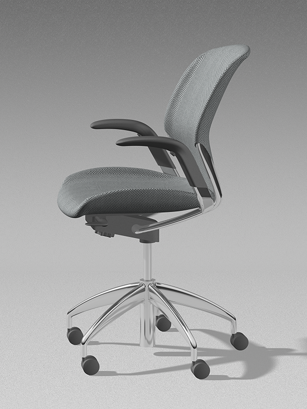 Office chair Fiore side view
